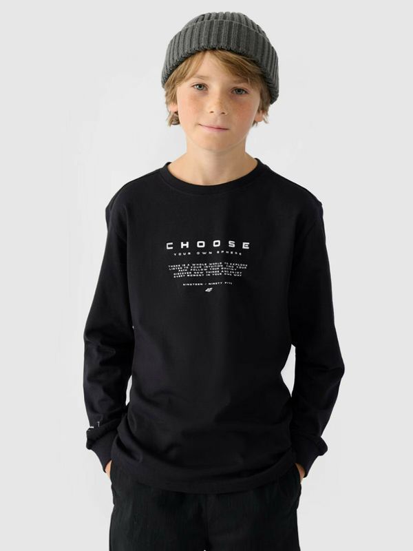 4F 4F Majica dječja crna