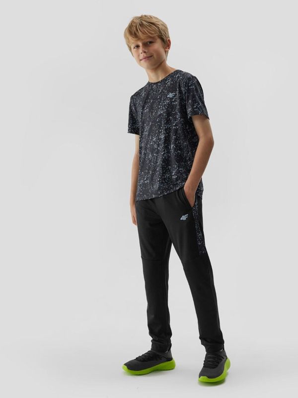 4F 4F Trenirka dječja donji dio crna