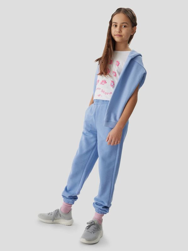 4F 4F Trenirka dječja donji dio plava