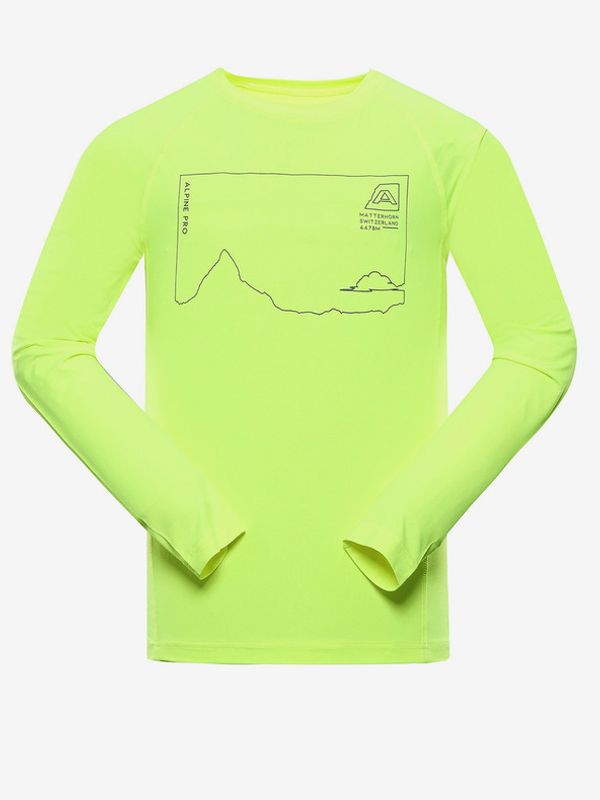 ALPINE PRO ALPINE PRO Amad Majica žuta