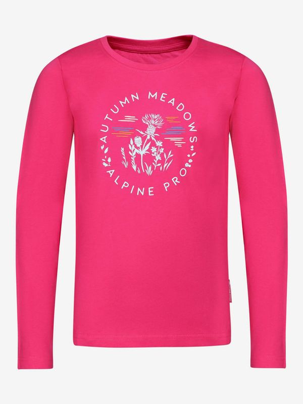 ALPINE PRO ALPINE PRO Ecco Majica dječja ružičasta