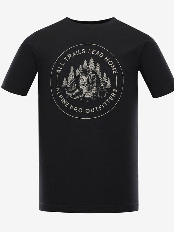 ALPINE PRO ALPINE PRO Lefer Majica crna