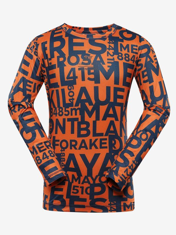 ALPINE PRO ALPINE PRO Louso Majica dječja narančasta