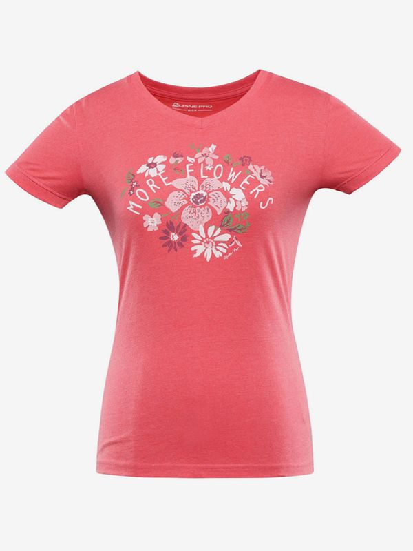 ALPINE PRO ALPINE PRO Nega Majica crvena