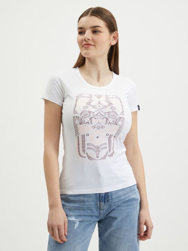 ALPINE PRO ALPINE PRO Starka Majica bijela