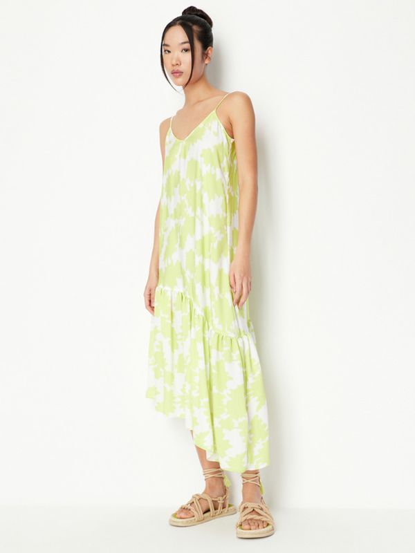 Armani Exchange Armani Exchange Haljina zelena