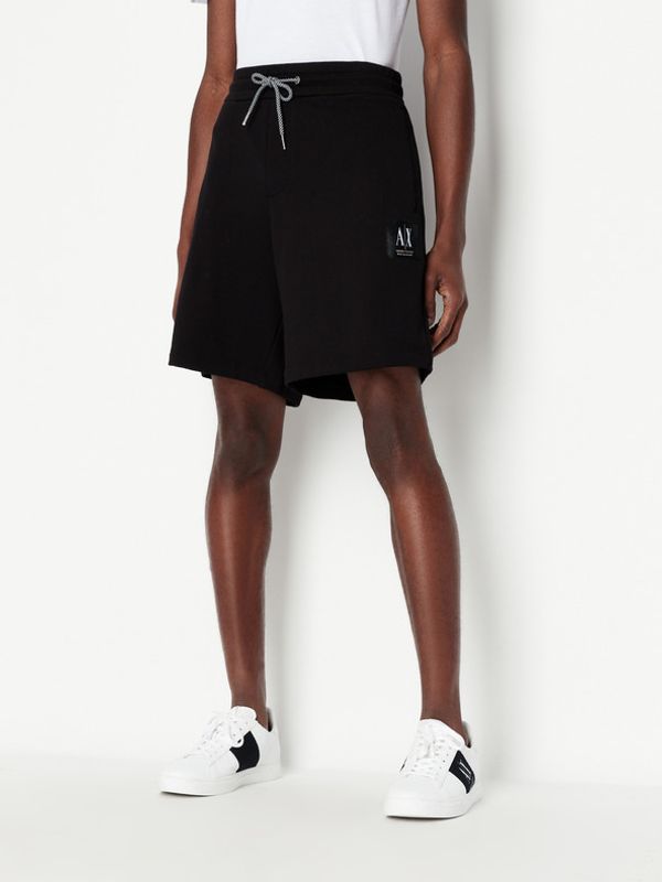 Armani Exchange Armani Exchange Kratke hlače crna