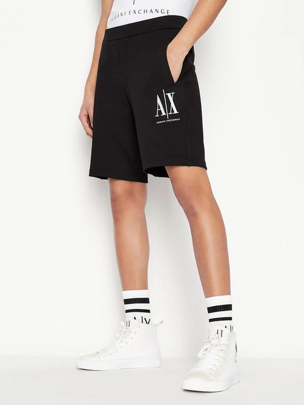 Armani Exchange Armani Exchange Kratke hlače crna