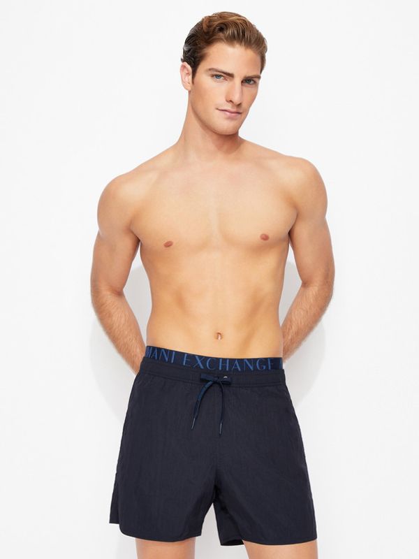 Armani Exchange Armani Exchange Kupaći kostim plava