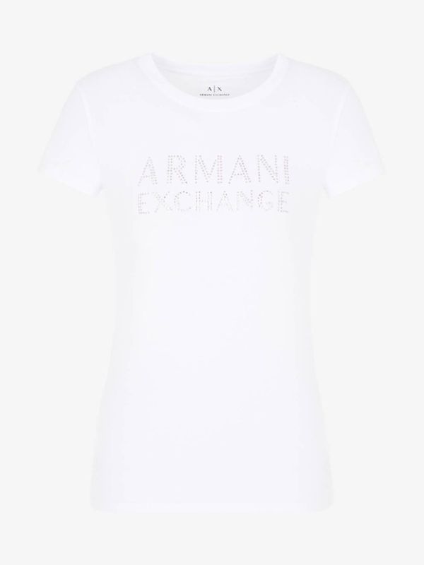 Armani Exchange Armani Exchange Majica bijela