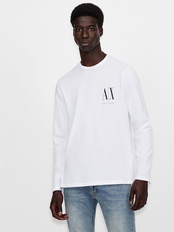 Armani Exchange Armani Exchange Majica bijela