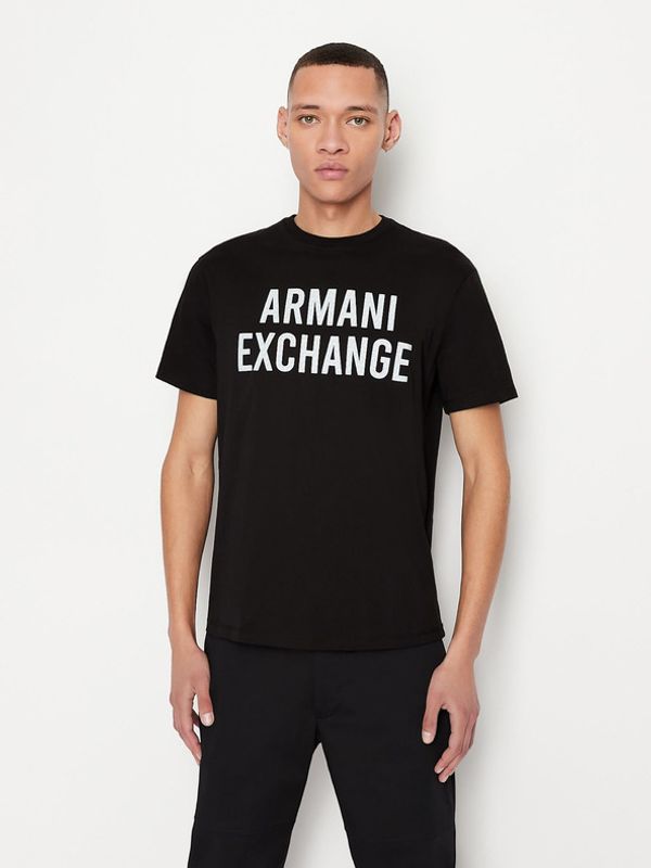 Armani Exchange Armani Exchange Majica crna
