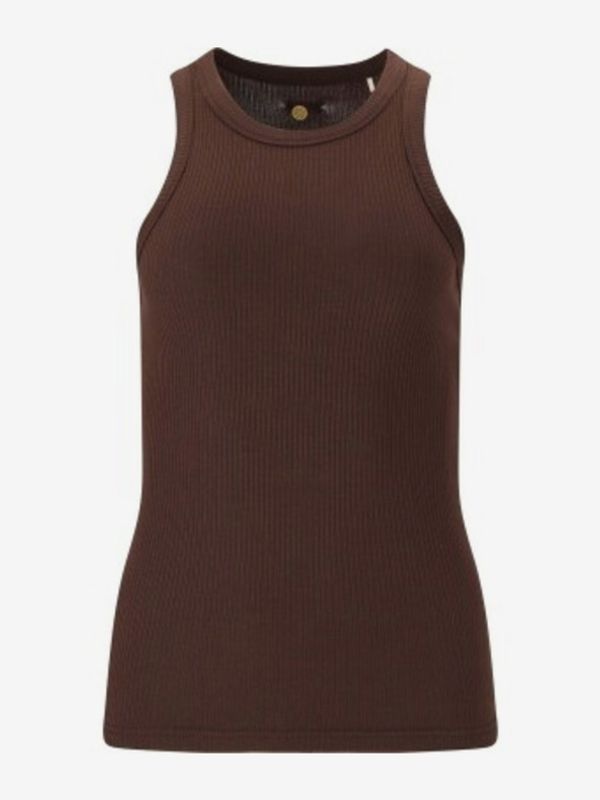 Athlecia Athlecia LANKAE Majica bez rukava smeđa