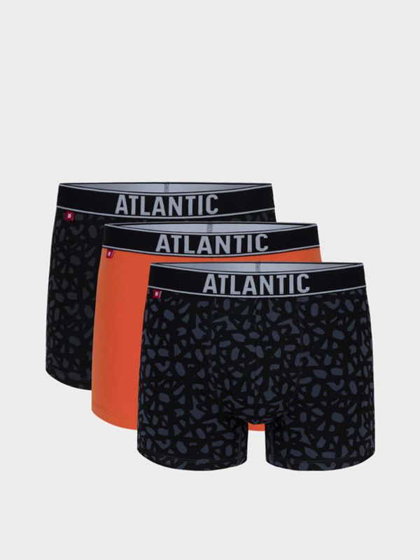 Atlantic Atlantic 3-pack Bokserice crna
