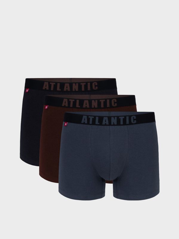 Atlantic Atlantic 3-pack Bokserice crna