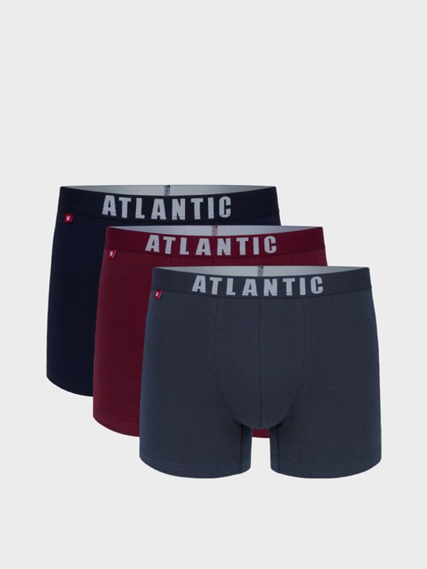 Atlantic Atlantic 3-pack Bokserice siva