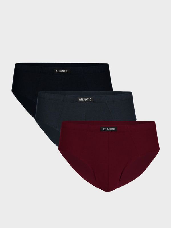 Atlantic Atlantic Muške gaćice 3 kom crvena