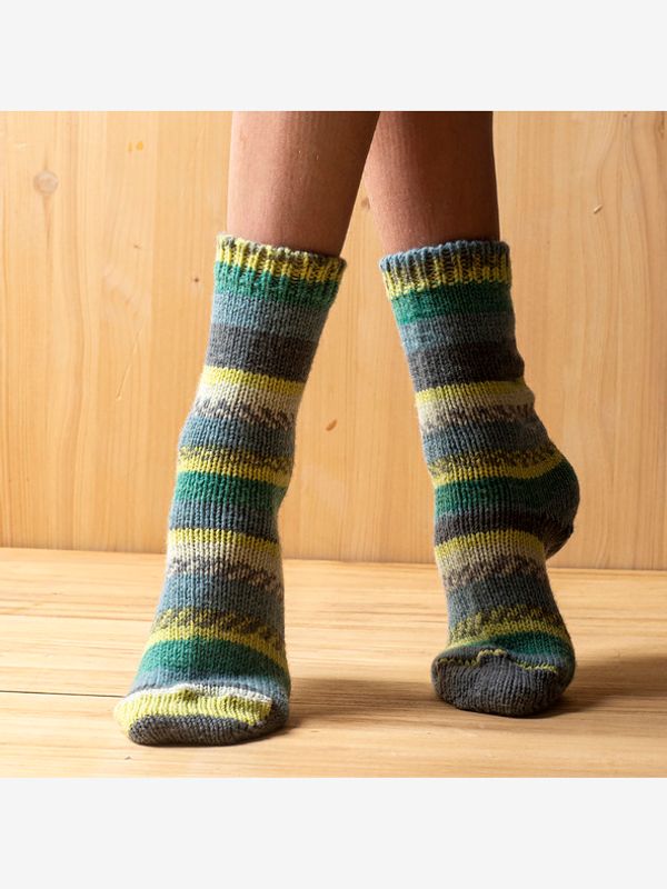 Balkanova Balkanova Čarape zelena