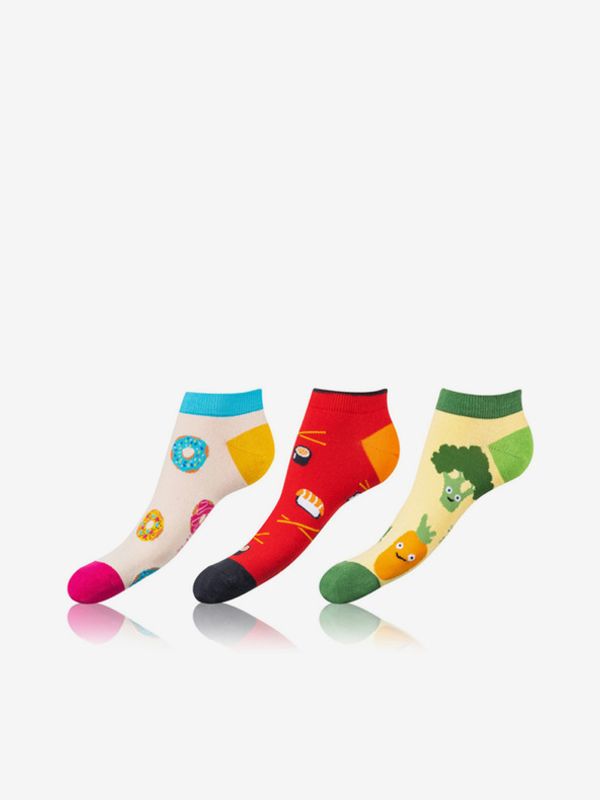 Bellinda Bellinda CRAZY IN-SHOE SOCKS 3-pack Čarape bijela