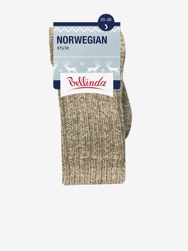 Bellinda Bellinda NORWEGIAN STYLE SOCKS Čarape bež