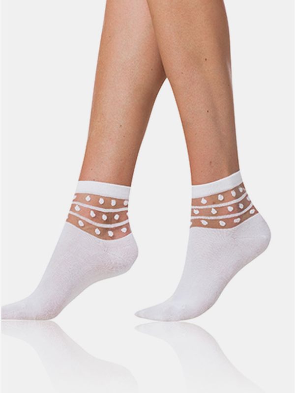 Bellinda Bellinda TRENDY COTTON SOCKS Čarape bijela
