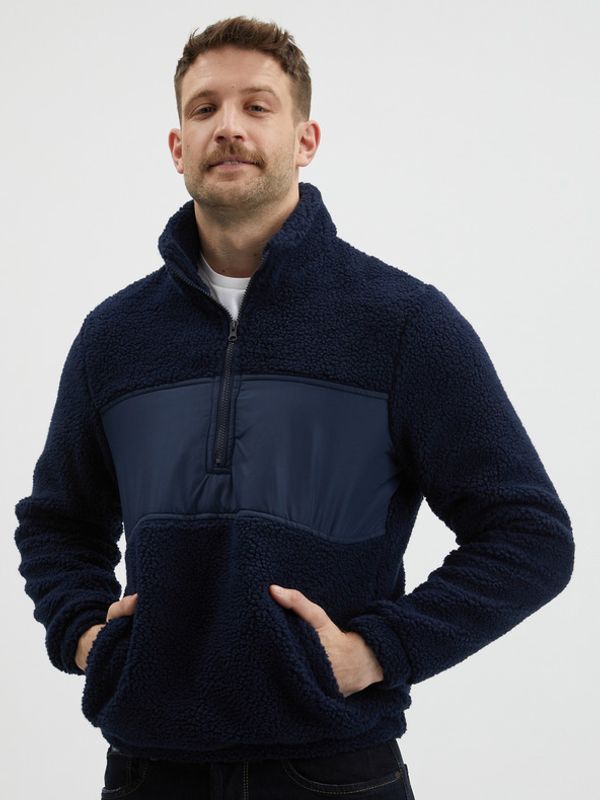 Blend Blend Majica dugih rukava plava