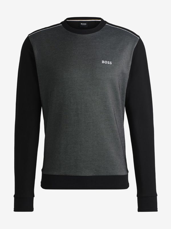 BOSS BOSS Majica dugih rukava crna