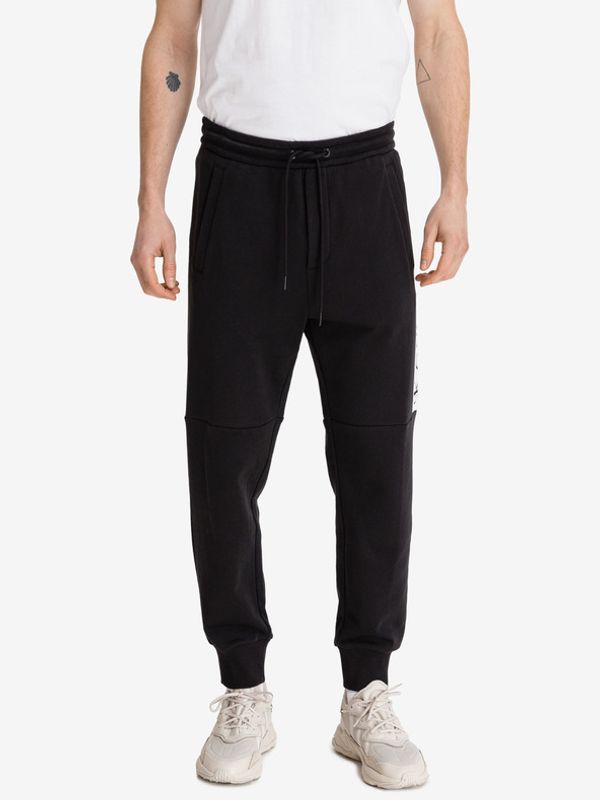 Calvin Klein Jeans Calvin Klein Jeans Mirror Logo Donji dio trenirke crna