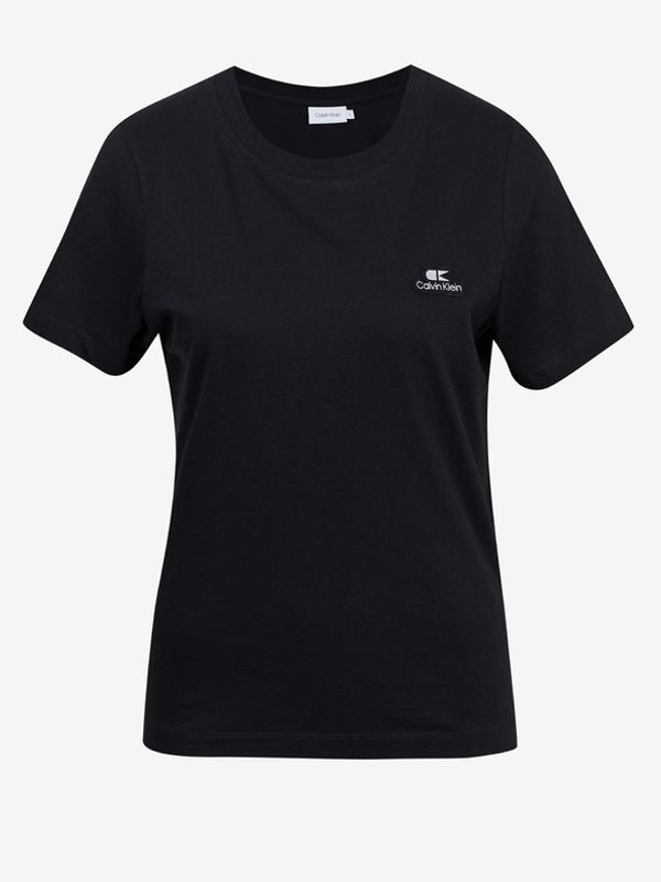 Calvin Klein Jeans Calvin Klein Jeans Vintage Logo Small Majica crna