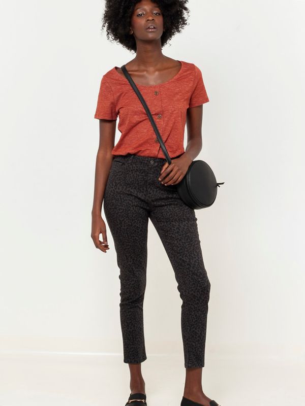 CAMAIEU CAMAIEU Hlače siva