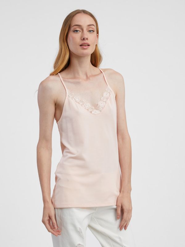 CAMAIEU CAMAIEU Majica bez rukava narančasta