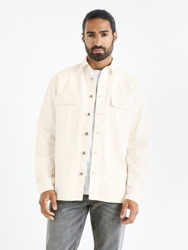 Celio Celio Battery Košulja bež