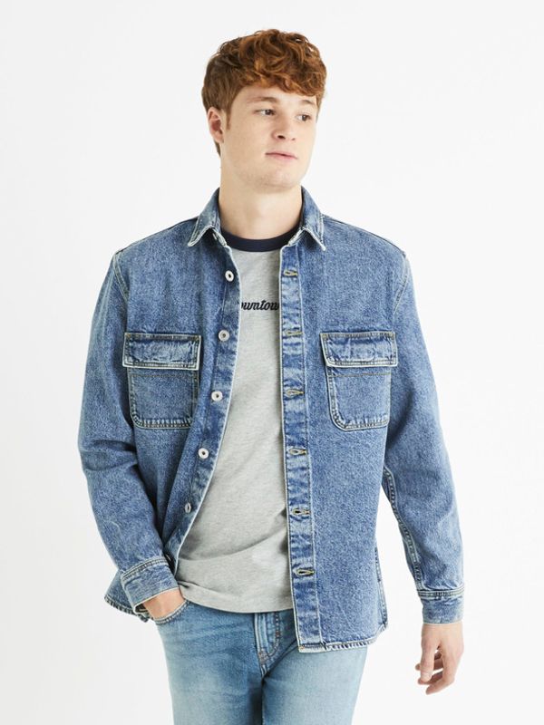 Celio Celio Battery Košulja plava