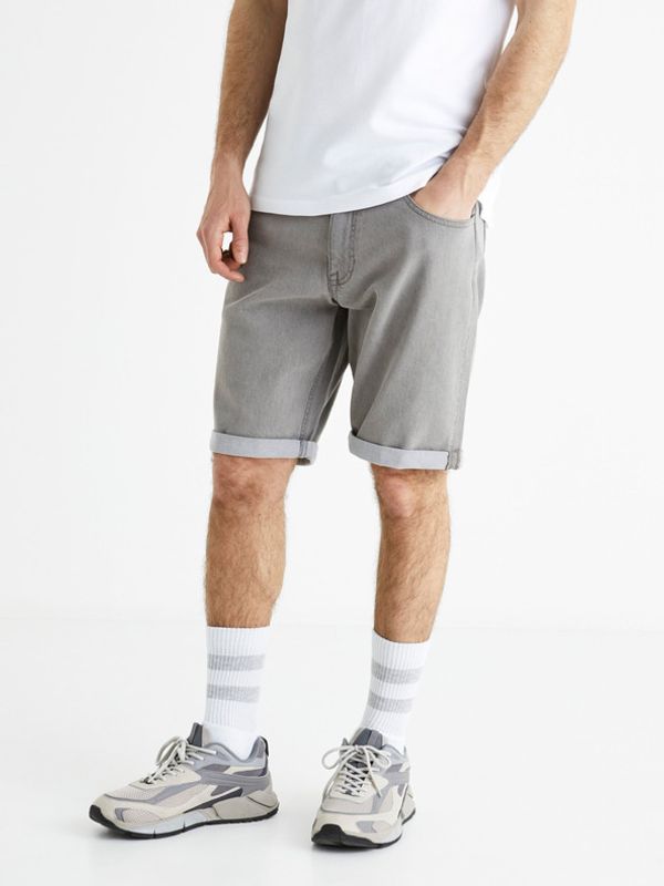 Celio Celio Bofirstbm Kratke hlače siva
