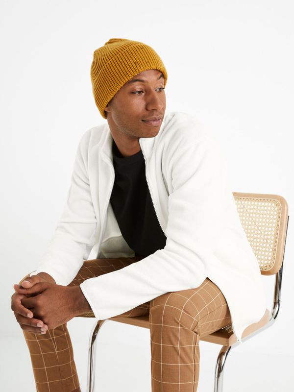 Celio Celio Cepolaire Majica dugih rukava bijela