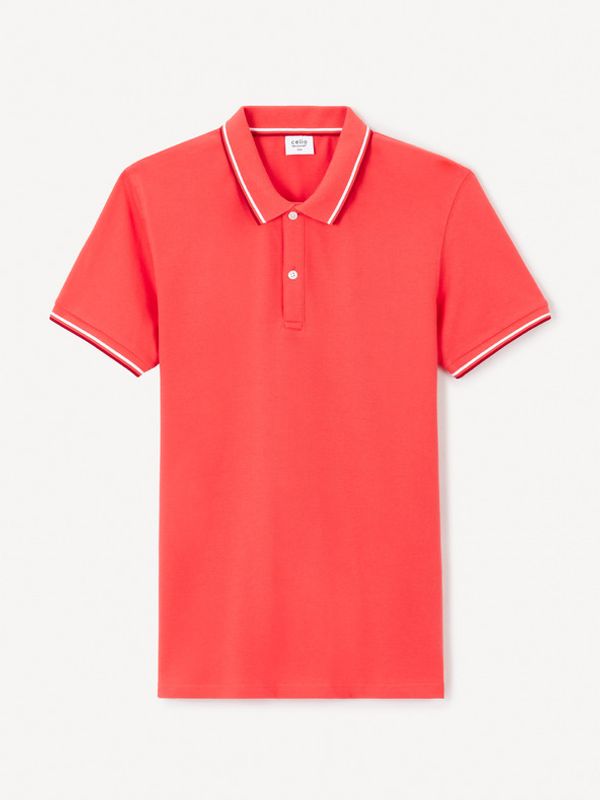 Celio Celio Decolrayeb Polo majica crvena