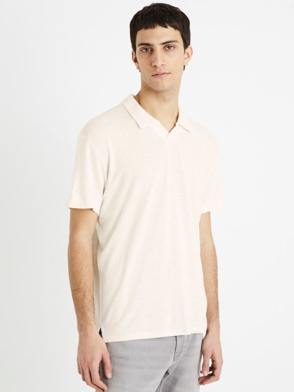 Celio Celio Deolive Polo majica bijela