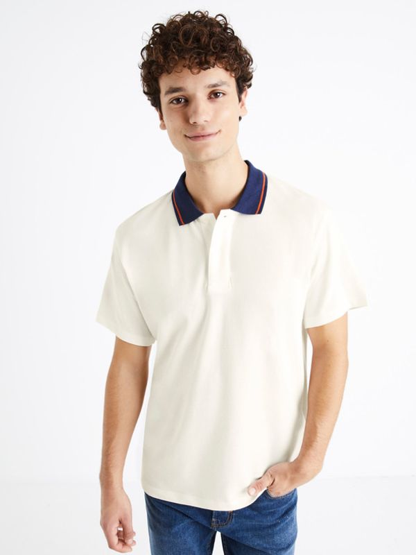 Celio Celio Derwin Polo majica bijela