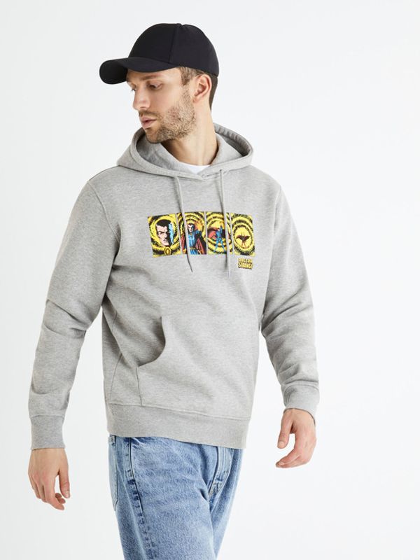 Celio Celio Doctor Strange Majica dugih rukava siva