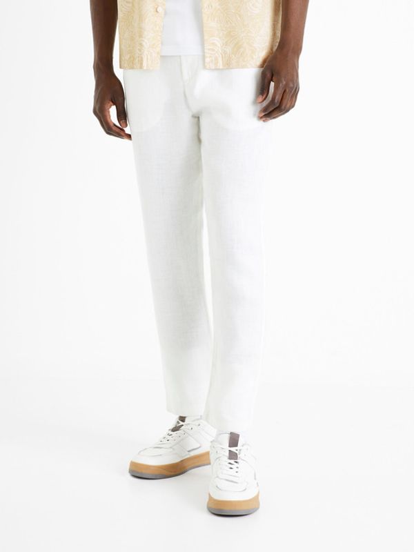 Celio Celio Dolinus Hlače bijela