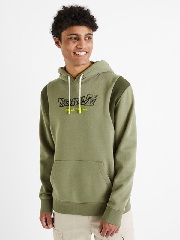 Celio Celio Dragon Ball Majica dugih rukava zelena