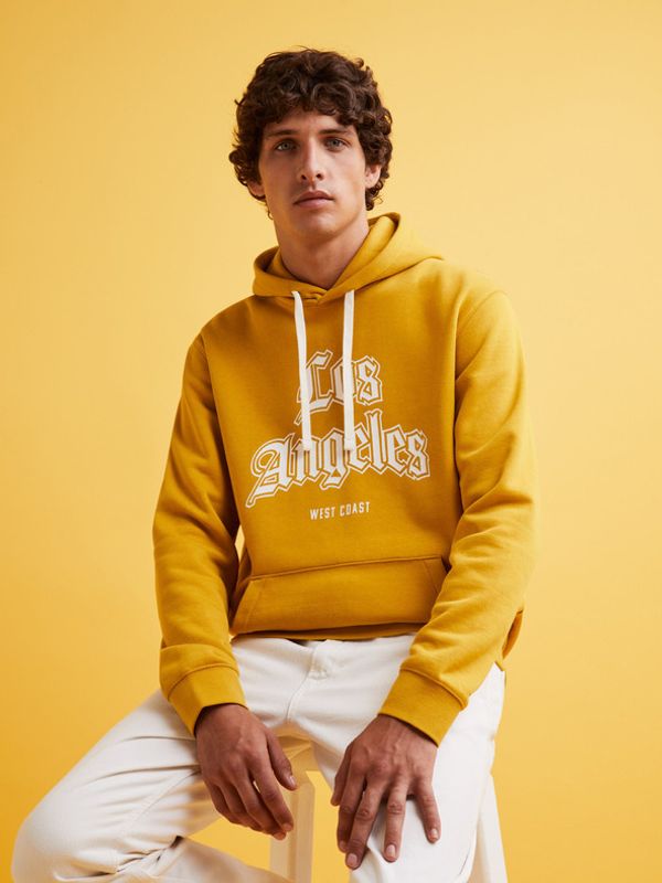 Celio Celio Fecago Majica dugih rukava žuta