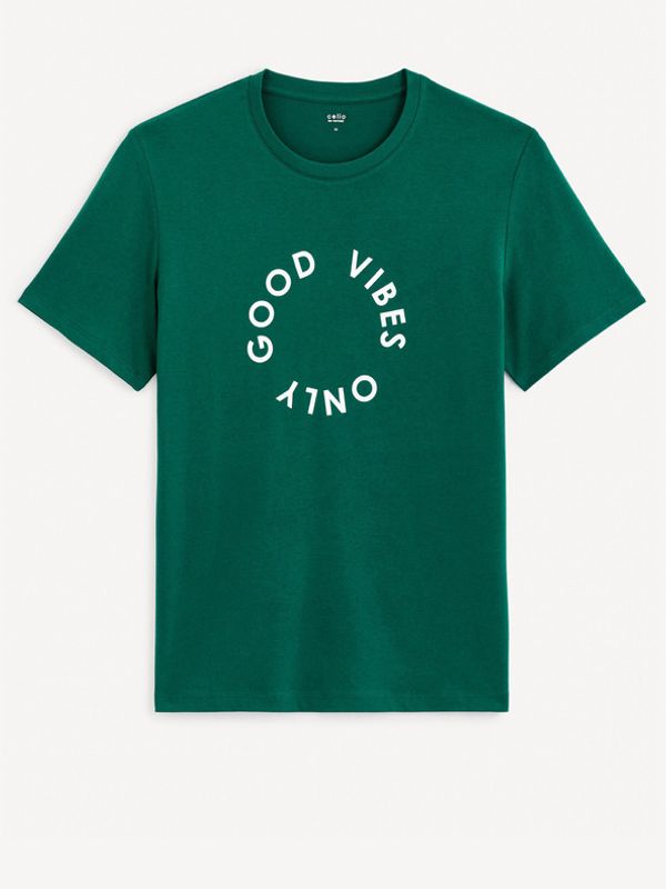 Celio Celio Gecircu Majica zelena