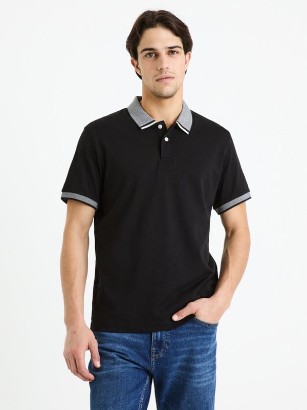 Celio Celio Gesort Polo majica crna