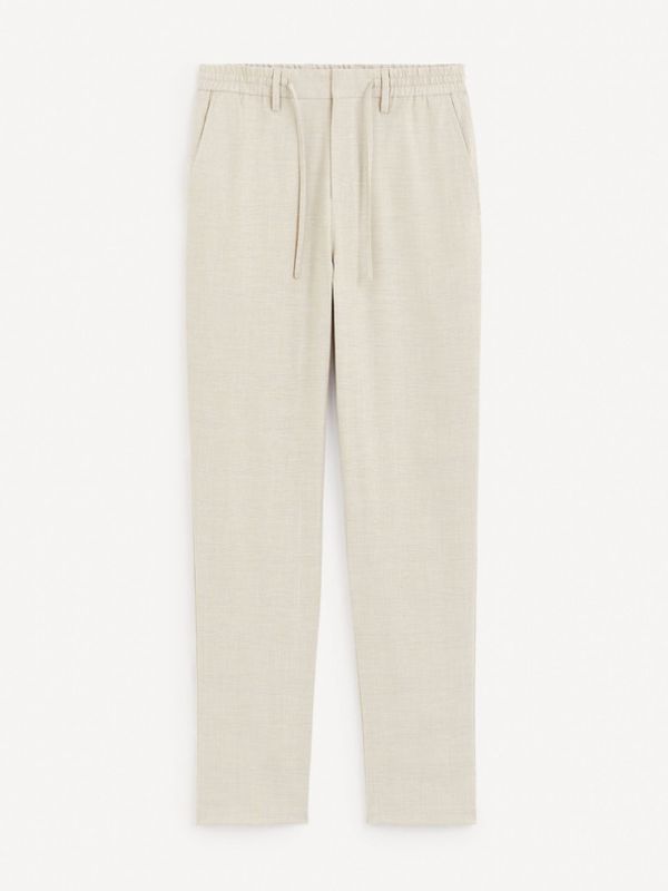 Celio Celio Gocarre Hlače bijela