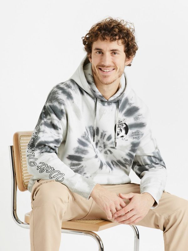 Celio Celio Goofy Majica dugih rukava siva