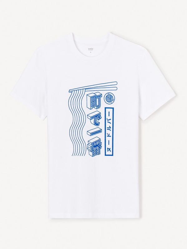 Celio Celio Jepone Majica bijela