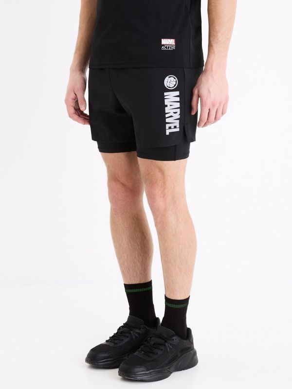 Celio Celio Marvel Hulk Kratke hlače crna