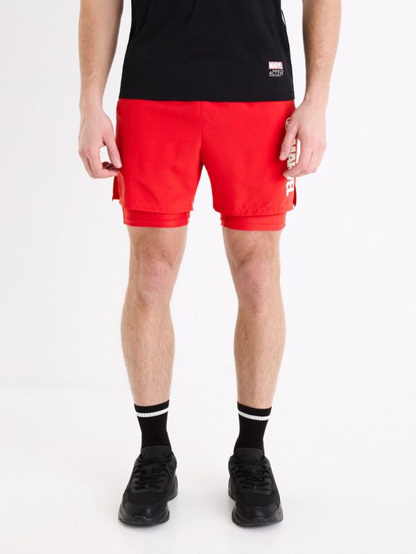 Celio Celio Marvel - Iron Man Kratke hlače crvena