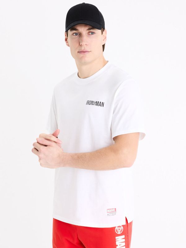 Celio Celio Marvel  Iron Man Majica bijela